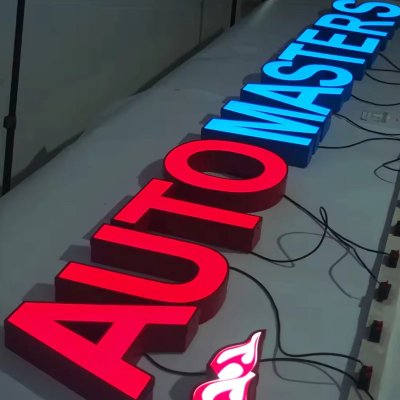 Aluminum Channel Signs
