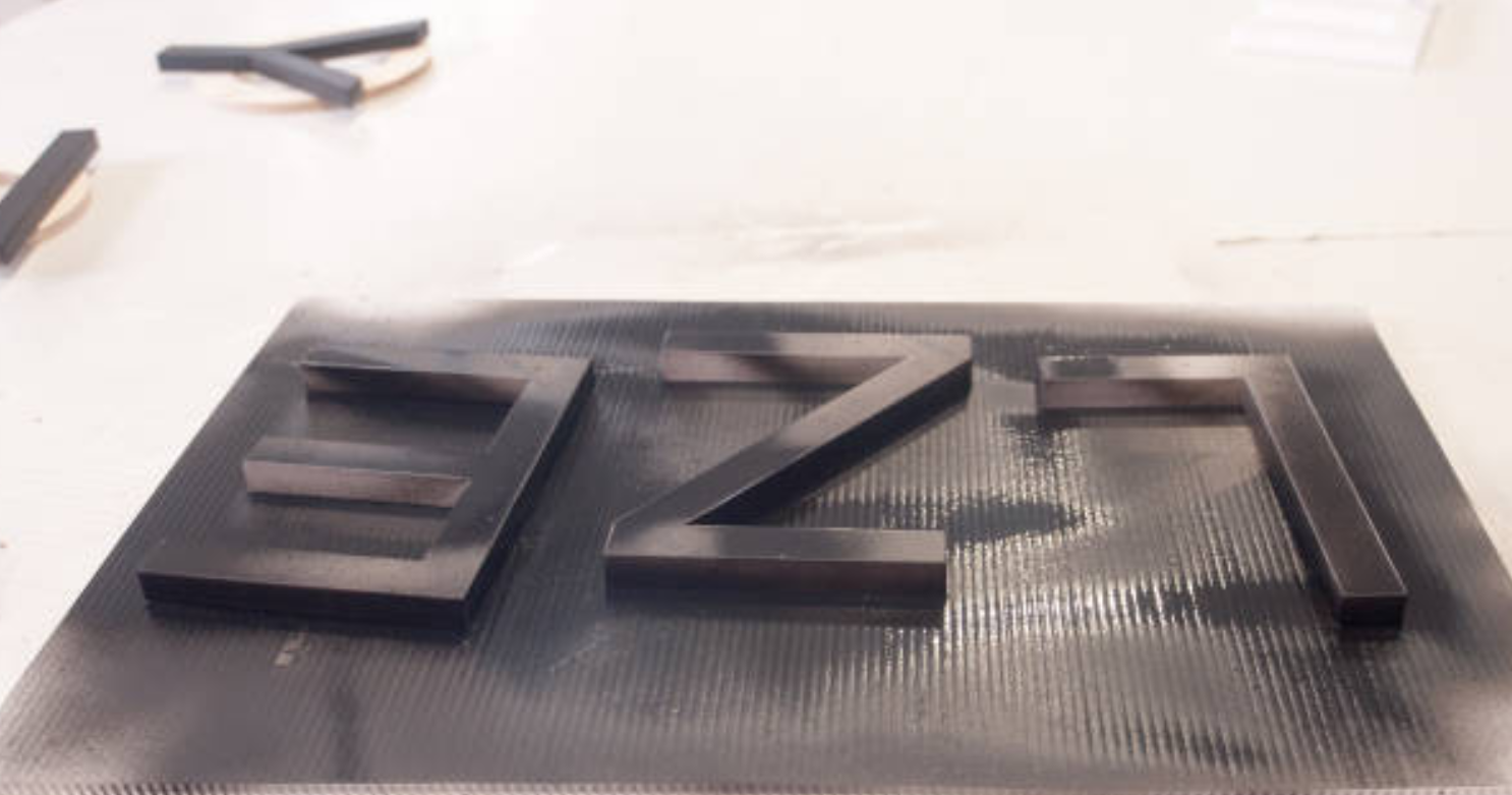 Custom Unlit Letter Fabrication