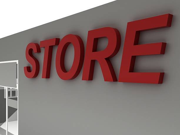 Pop-Up Shop Channel Letters