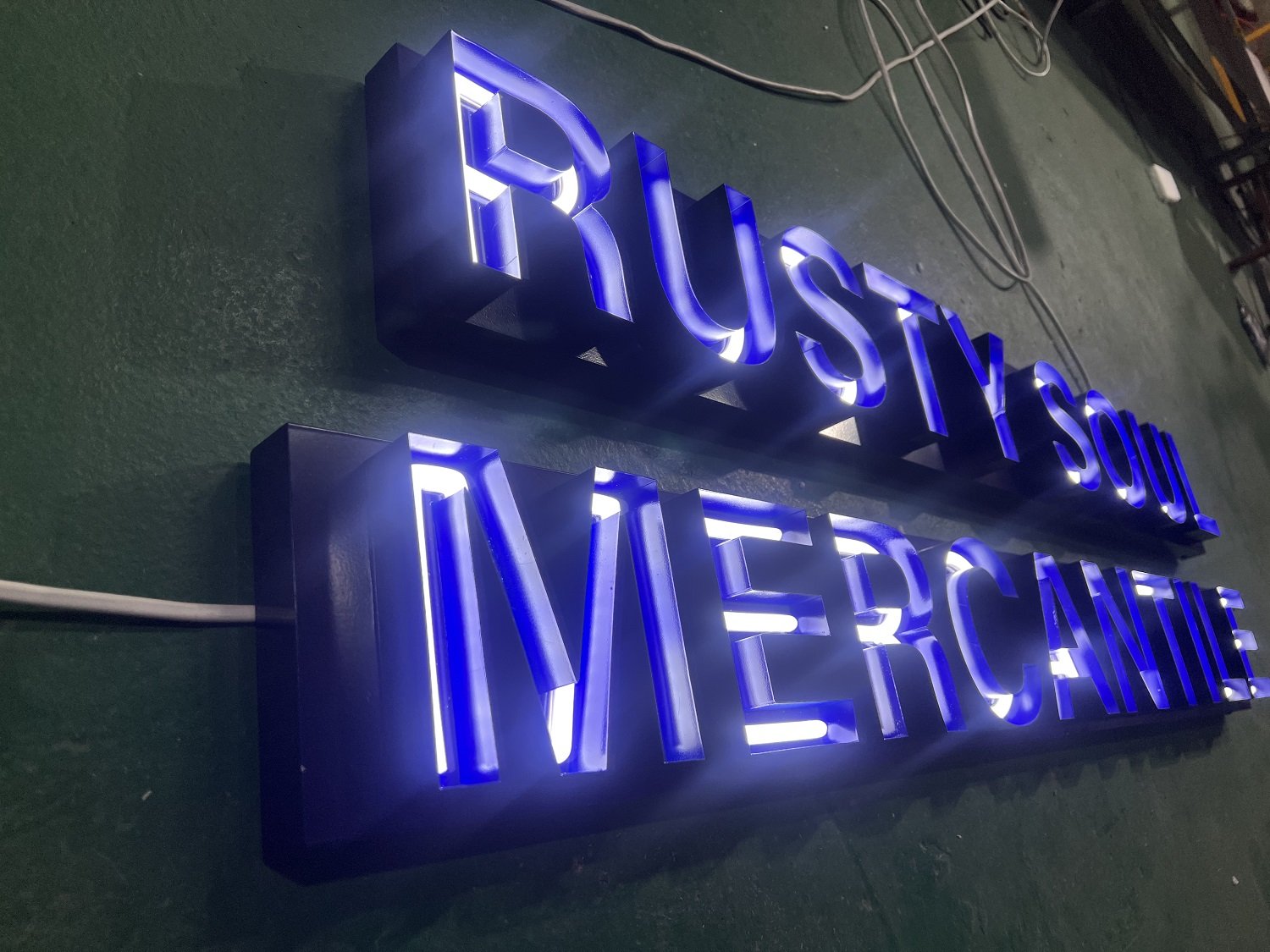 Open Face Channel Letters