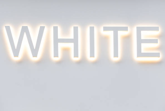 Minimalist Edge Lit Signage