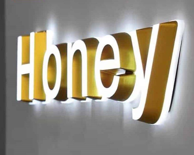 Aluminum Dual-Lit Letters