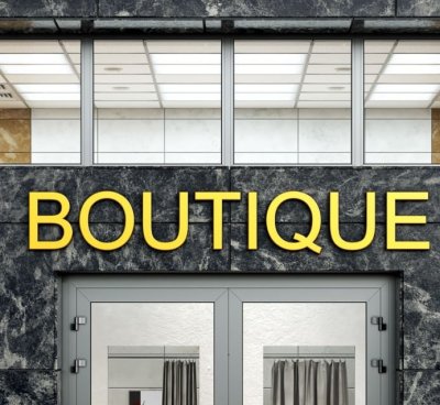 Boutique Channel Letters