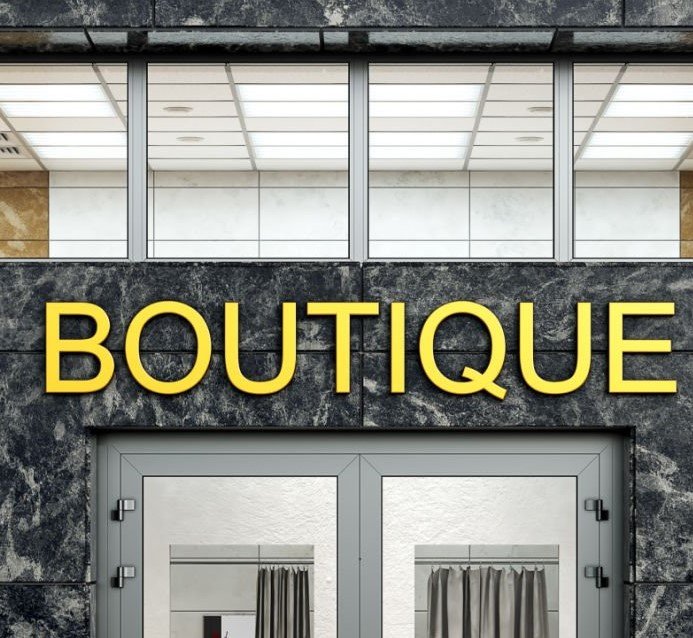 Boutique Channel Letters