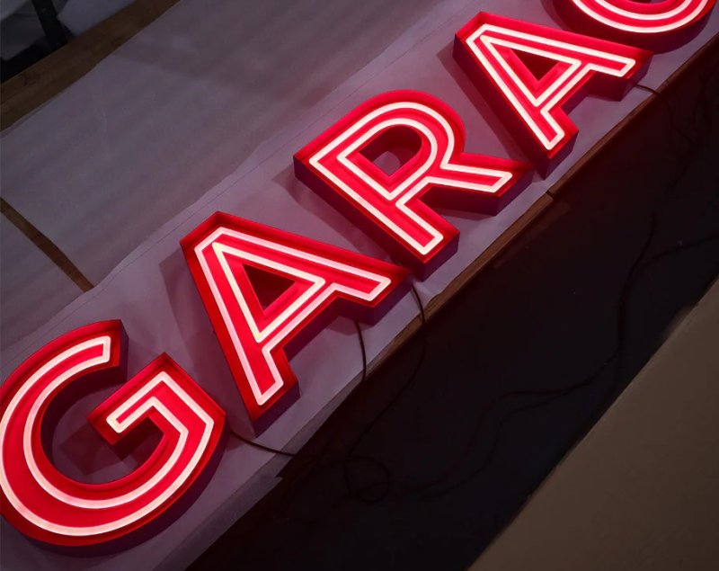 Neon Front-Lit Letters