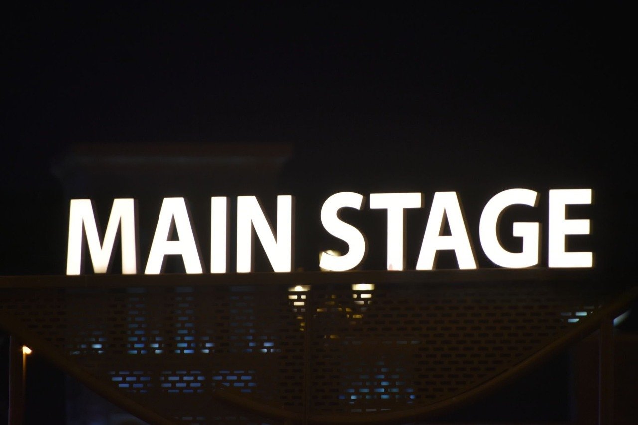 Lighted Storefront Letters