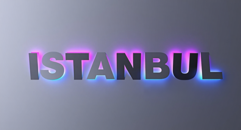 Reverse Lit Channel Letter Sign