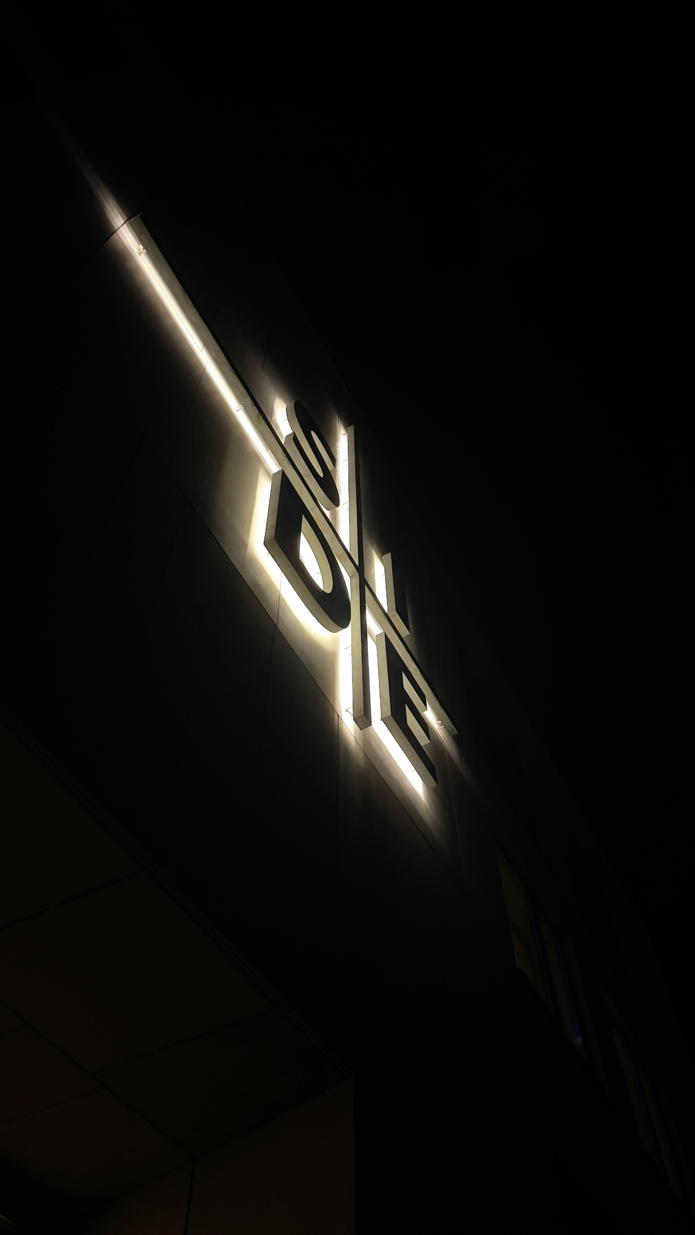 LED Edge Glow Signage