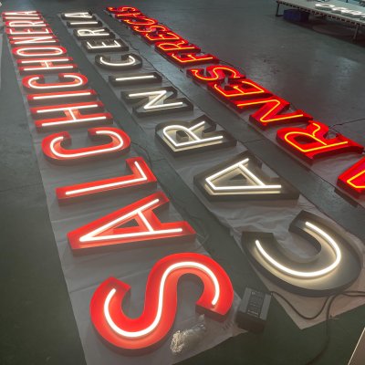 Neon Front-Lit Letters