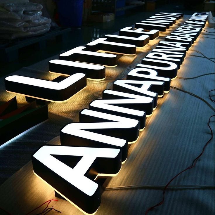 Commercial Dual Illuminated Signs