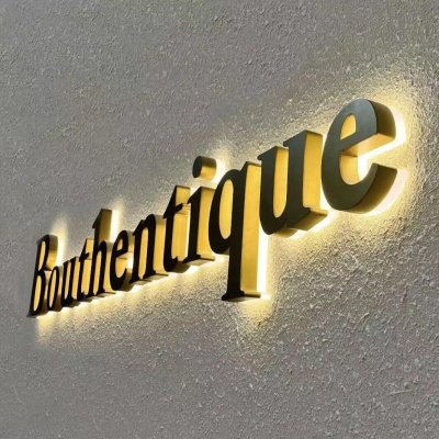 Halo-Lit Signage