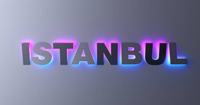 Metal Side Letter Sign