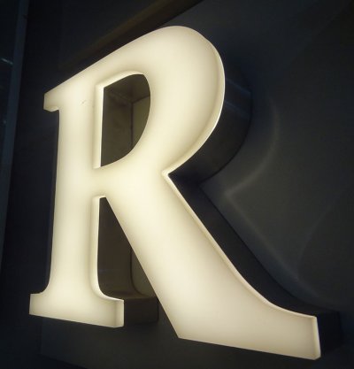 Aluminum Channel Signs
