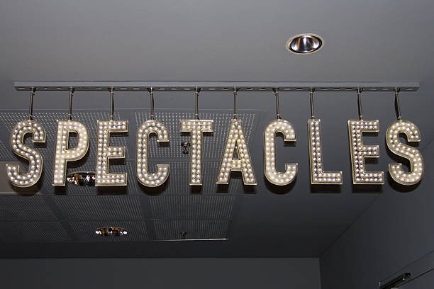 Ceiling Mounted Channel Letters