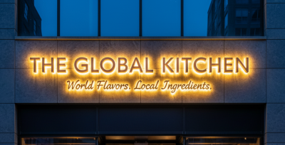 Back-Lit Sign Design