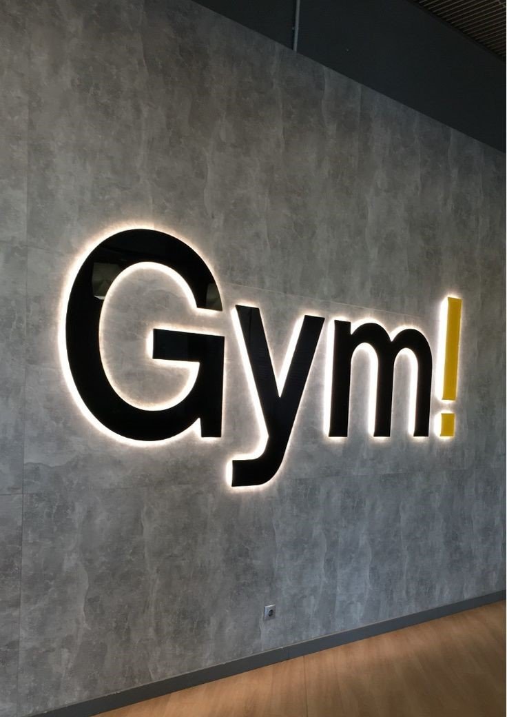 Gym Channel Letters