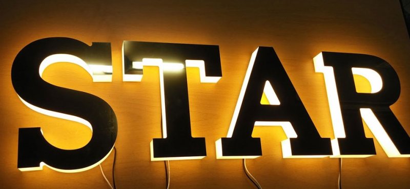 Custom Acrylic Edge Lit Sign
