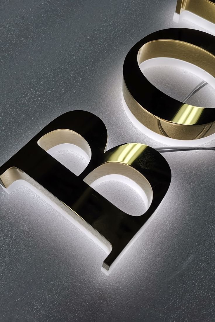 Acrylic Edge Lit Channel Letters