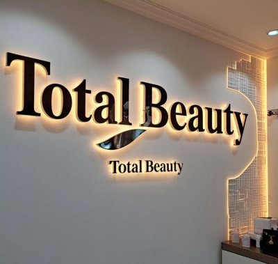 Halo-Lit Signage