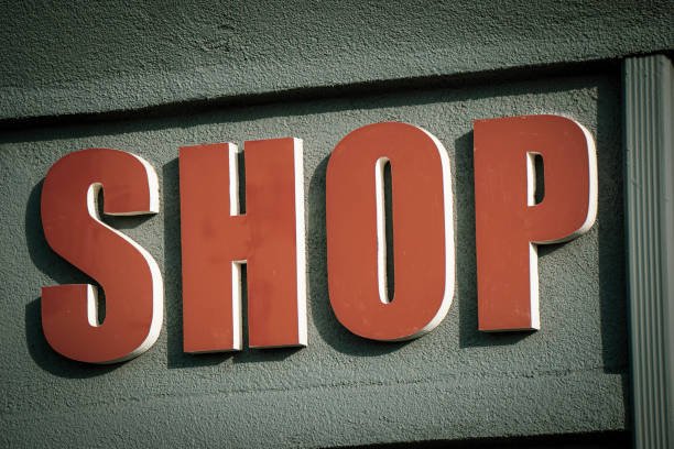 Pop-Up Shop Channel Letters