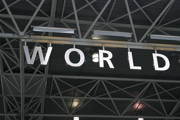 Ceiling Mounted Channel Letters