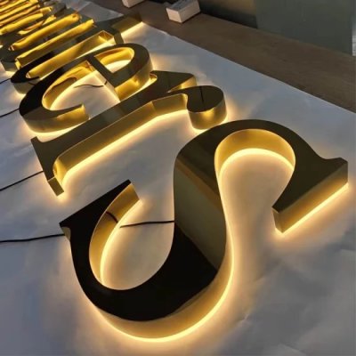 Halo-Lit Signage