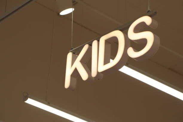 Ceiling Mounted Channel Letters