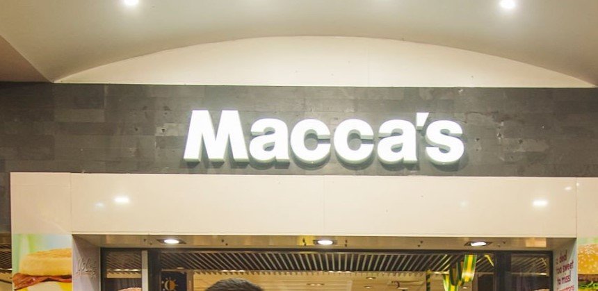 Lighted Storefront Letters