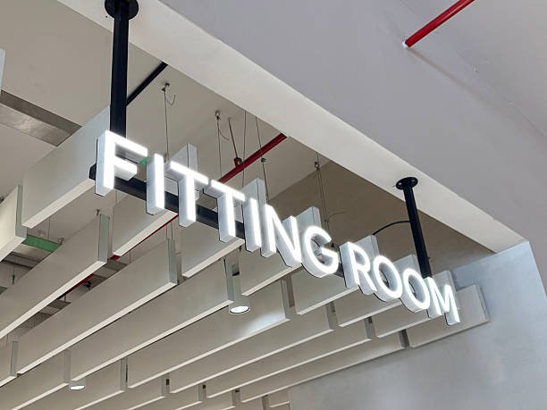 Ceiling Mounted Channel Letters