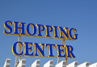 Shopping Center Channel Letters