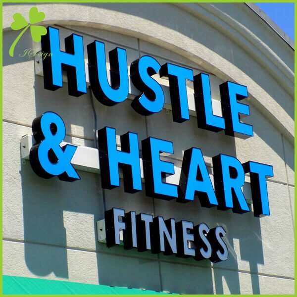 Modular Channel Letter Mounting