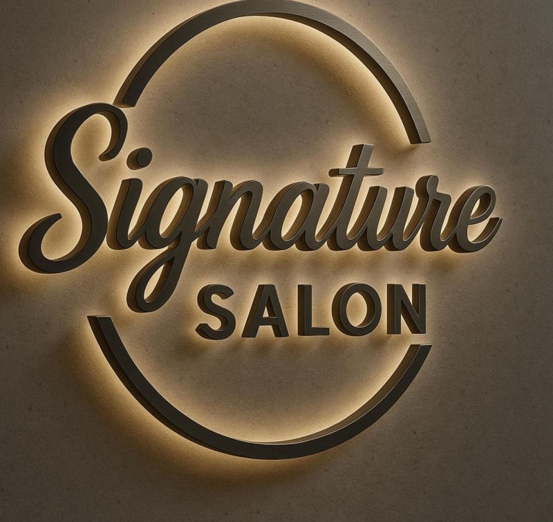 Salon Channel Letters