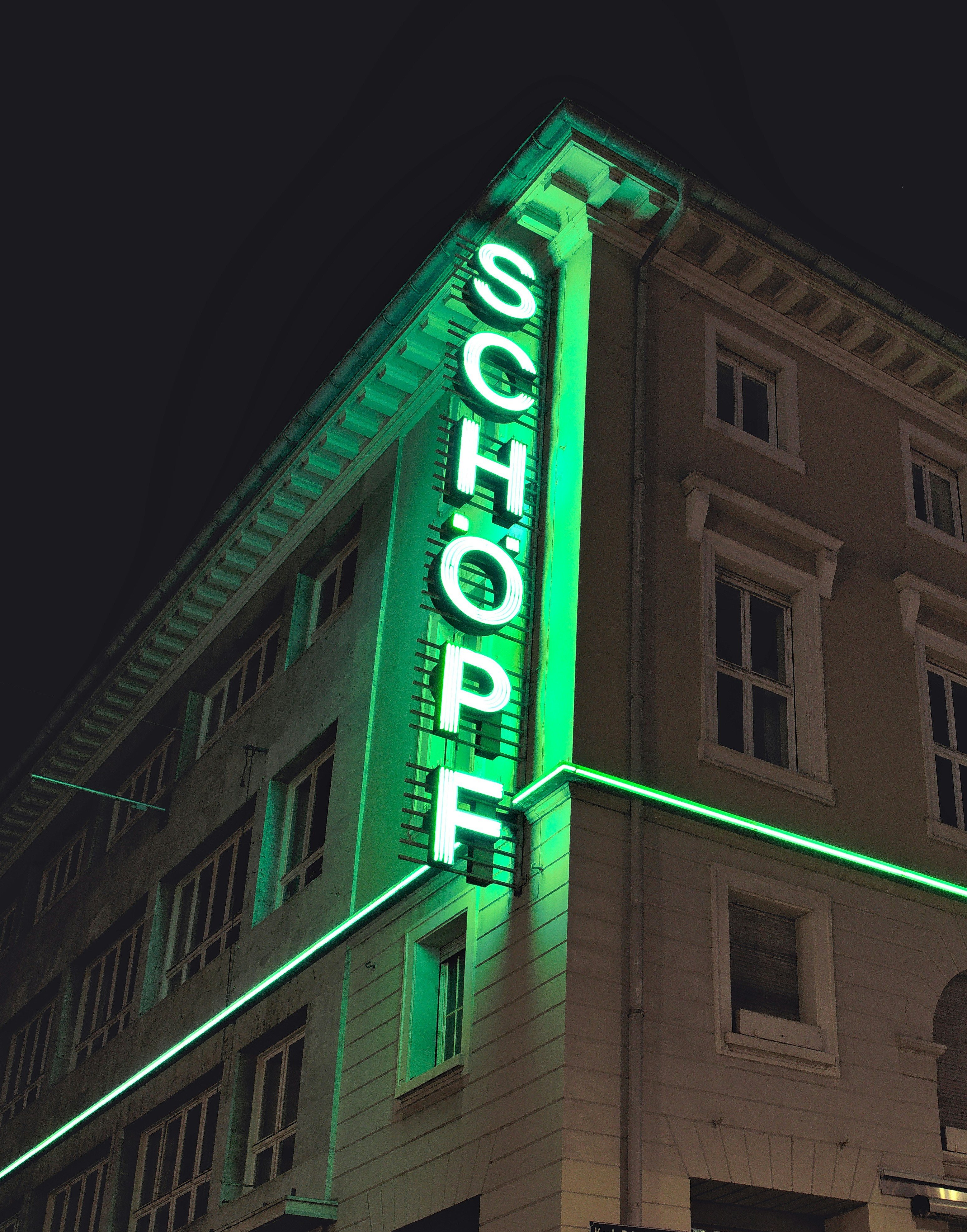 Acrylic Face Halo Signs