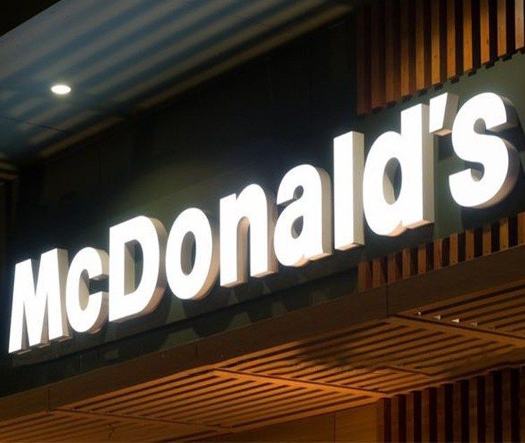 Restaurant Exterior Channel Letters