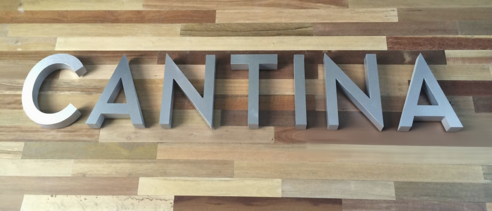 Custom Unlit Letter Fabrication