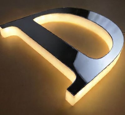 Custom Acrylic Edge Lit Sign