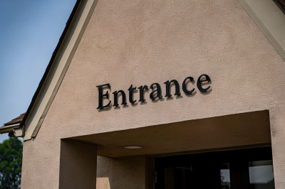 Unlit 3D Signage