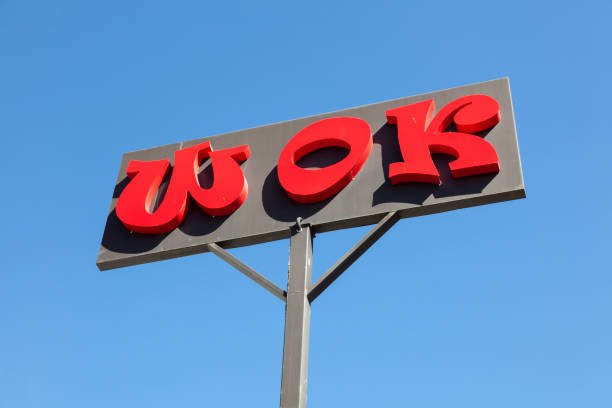 Pole Mounted Channel Letters