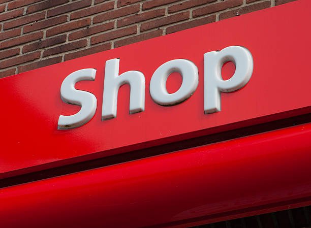 Pop-Up Shop Channel Letters